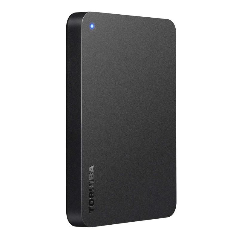 東芝 Canvio 1TB USB3.2 Gen1 対応 ポータブルHDD PC|TV対応 バッファローサポート メーカー 故障予測 外付け Mac ブラック HD-TPA1U3-B|N