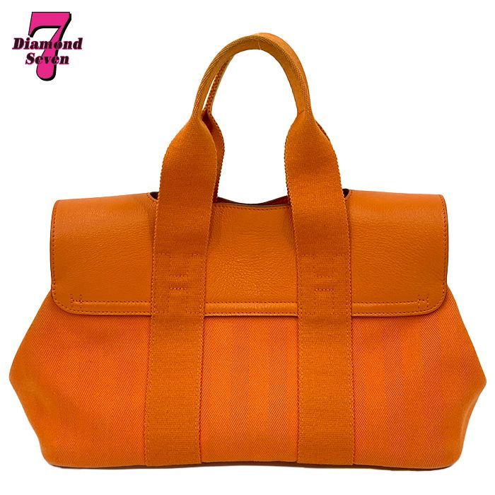 HERMES エルメス ヴァルパライソ pm ハンドバッグ トート オレンジ HERMES 未使用 エルメス ヴァルパライソ ロング PM ハンドバッグ
