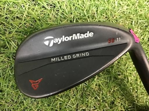 【】 テーラーメイド Taylor Made MILLED GRIND(ブラック) 58°/11° ウェッジ WG NS PRO 950GH (フレックスS) メンズ 男性用 右利き 右用 Cランク ゴルフクラブ