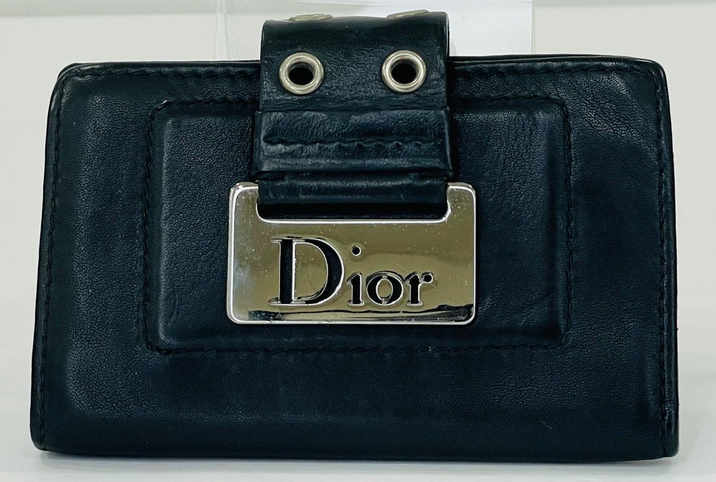 Christian Dior ブラック キーケース 800000127992000-1_fe595054-