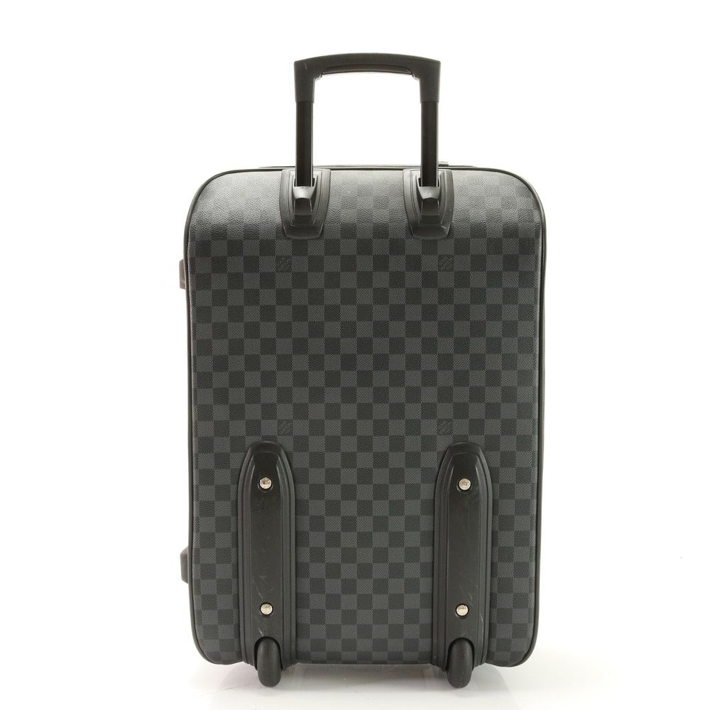 極美品 ルイヴィトン ダミエ グラフィット ペガス55 N23299 レザー 
