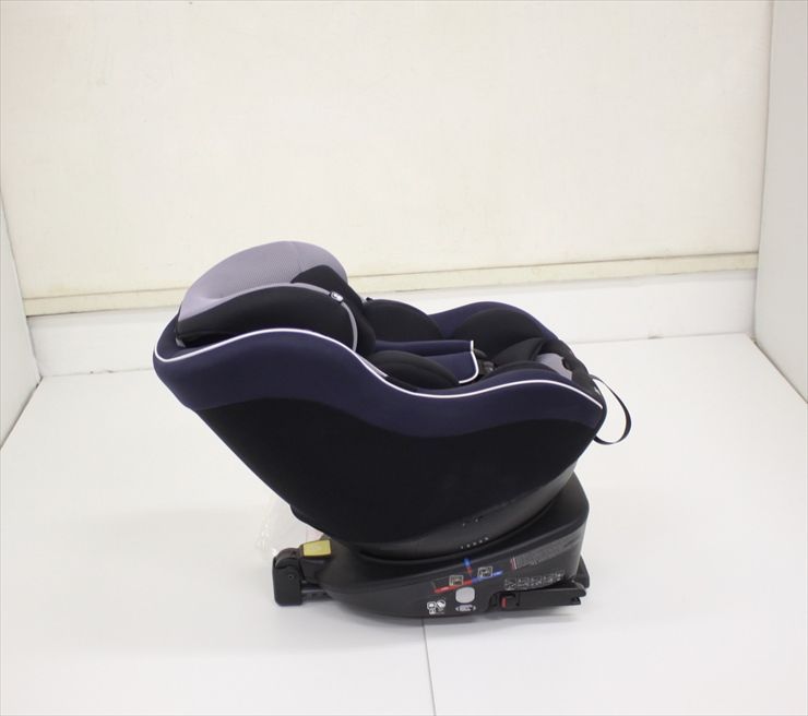 ジョイー Arc360° ブラック-ネイビー joie ISOFIX取付 新生児OK 360°回転 コンパクト設計 クリーニング済み C396001