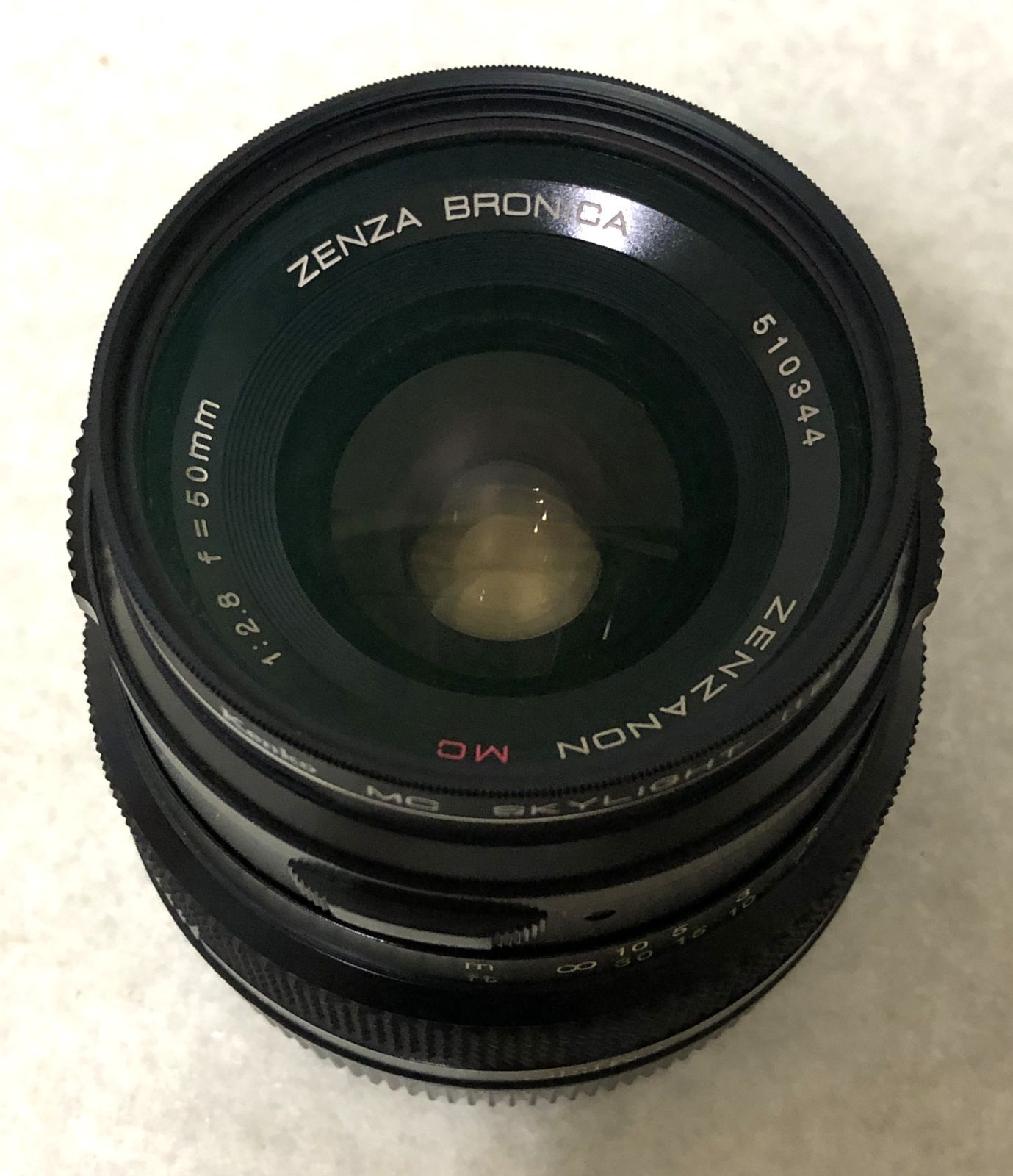 DH1325】ZENZA BRONICA ゼンザブロニカ ZENZANON 50mm F2.8 MC レンズ
