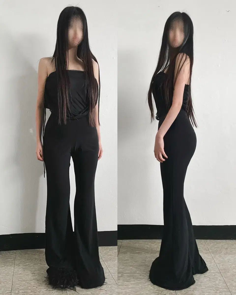 digit l clothing オールインワン ドレープパンツ