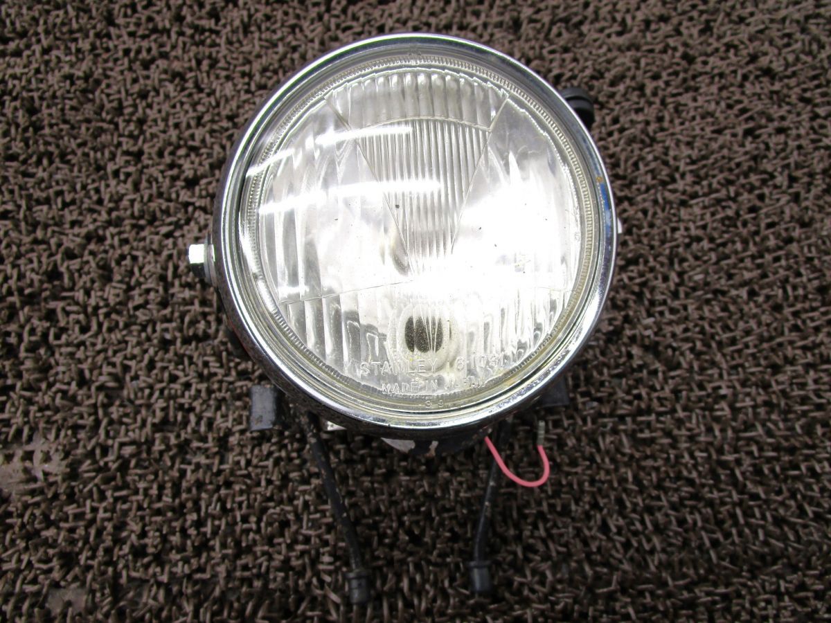 XE75 ヘッドライト ステー ▲A6359 CE75 ホンダ CE75E キャブ車 動画有 6V
