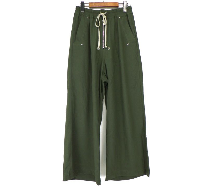 リックオウエンス RICKOWENS HY GETH BELAS DRAWSTRING PANTS RP02B6311 ゲス ベラ ドローストリング ワイド パンツ h4662