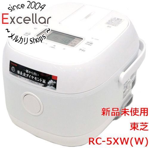 bn 2 TOSHIBA IH炊飯器 3合炊き RC-5XW W ホワイト