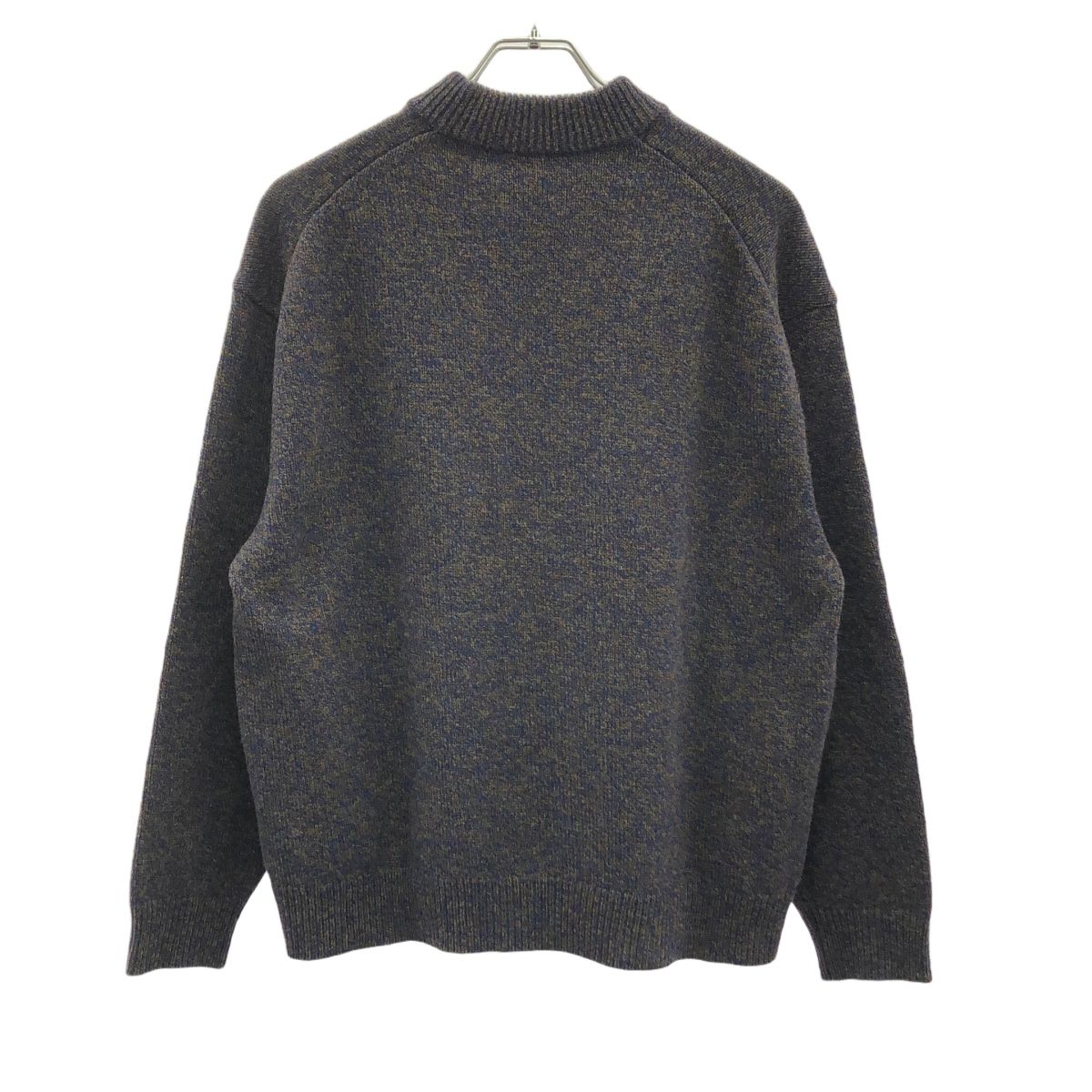 ATON エイトン EDIFICE別注 MOULINE MOCKNECK SWEATER ニットセーター 