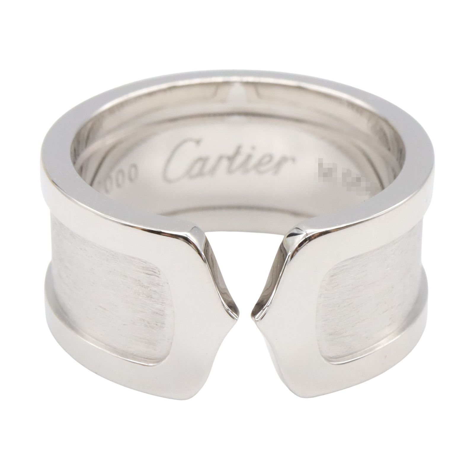 Cartier カルティエ 2C リング C2 750 スリーカラー #54 約14号 指輪