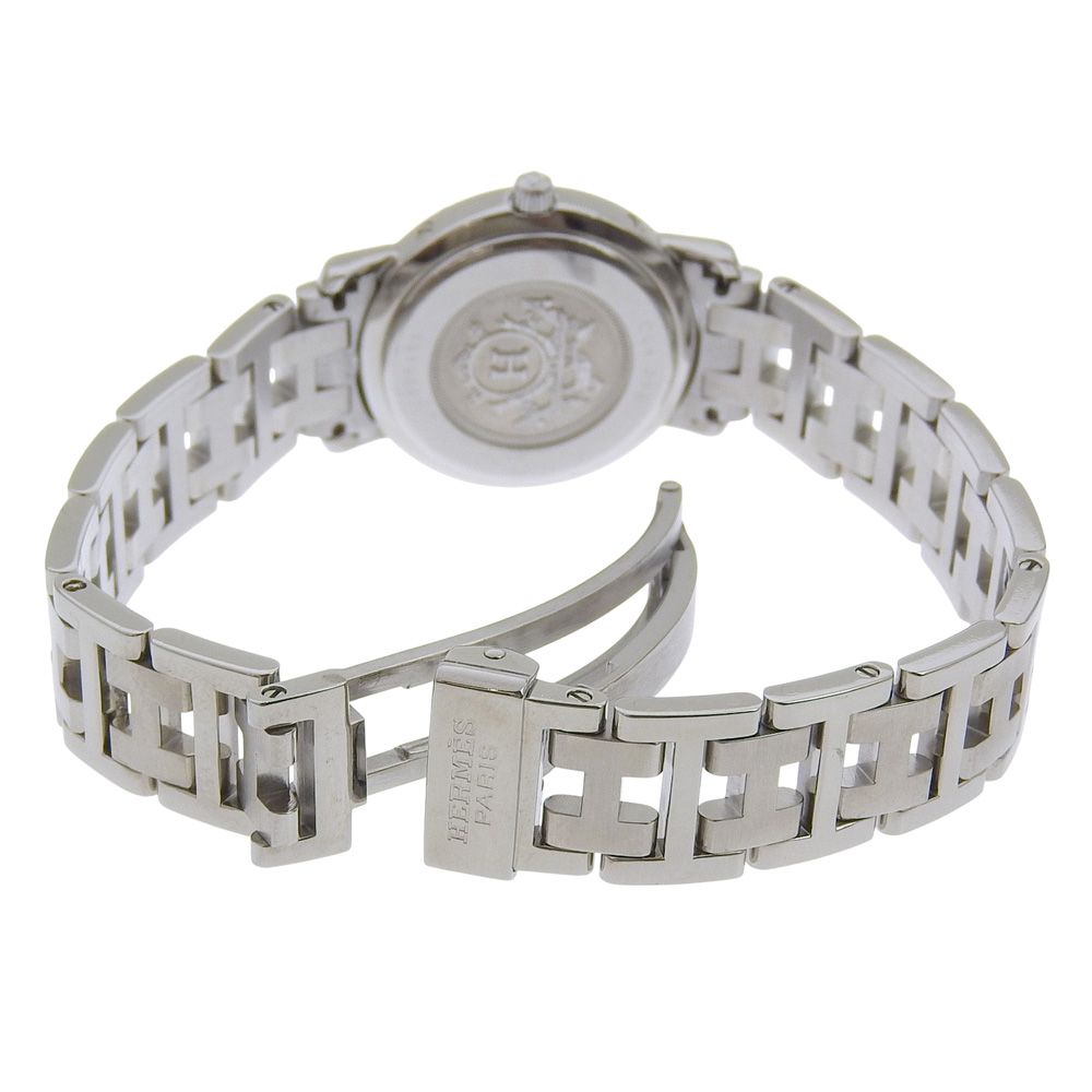 HERMES】エルメス クリッパー CL4.210 ステンレススチール クオーツ  