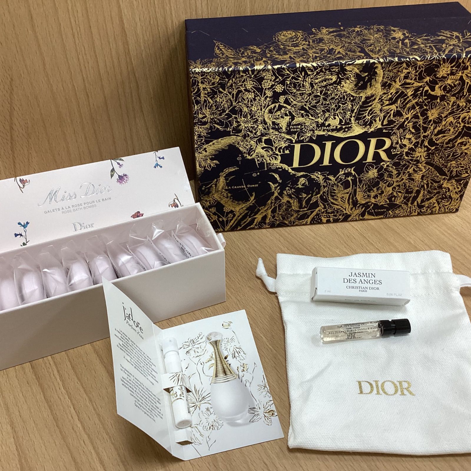 ミスディオール ローズバスボム 新品 ディオール ヴェルニ&ミス