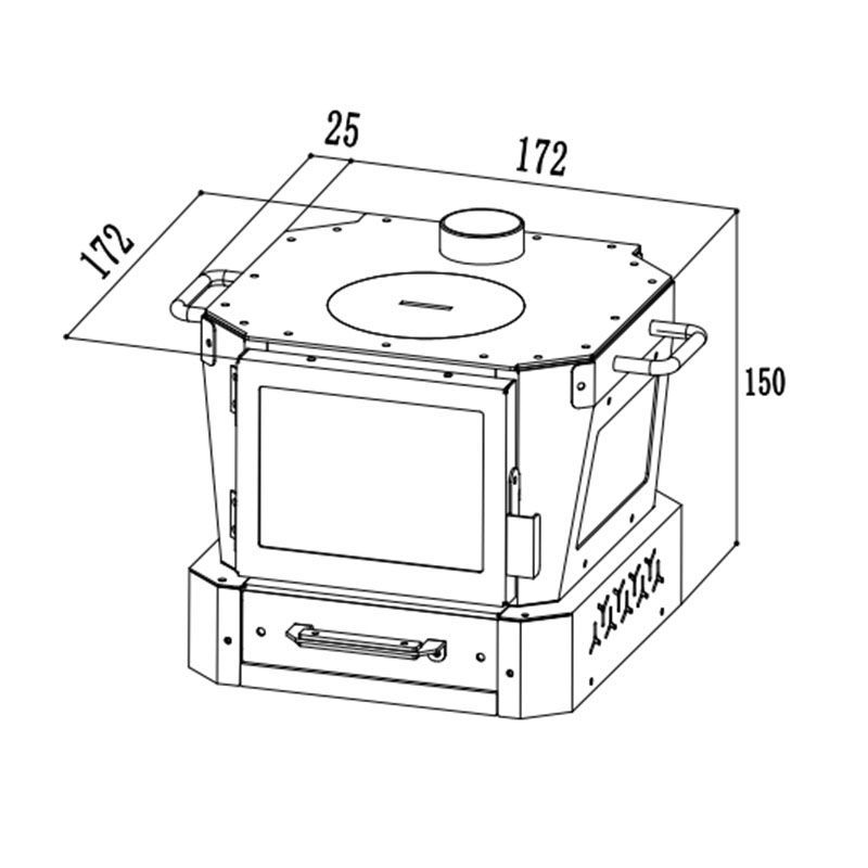 薪ストーブ キャンプ用品