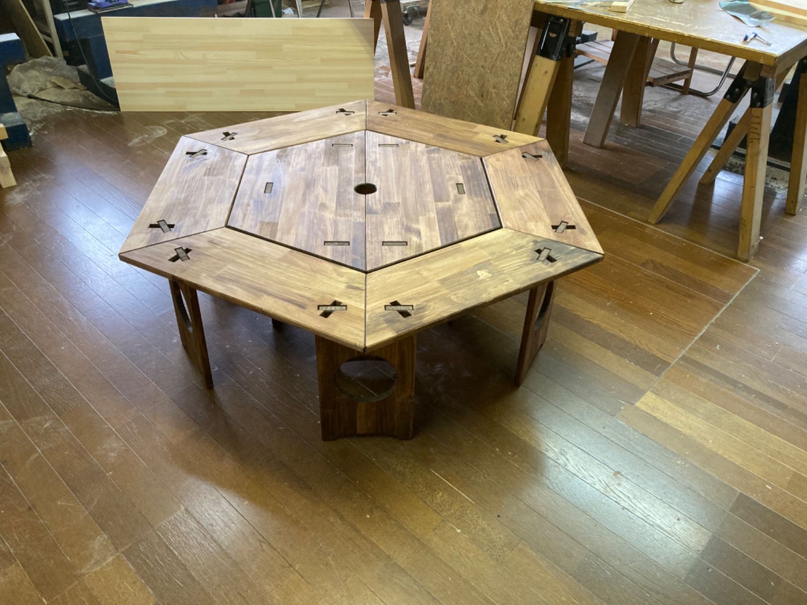 ヘキサテーブルセット 高さ40 cm