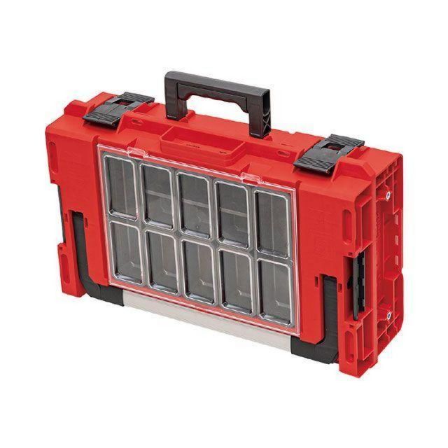 キューブリック QBRICK 超耐久IP66 ツールボックス エキスパート S 容量15L SKRQ200E2CCZEPG003 QS1 赤 工具 収納 工具入れ