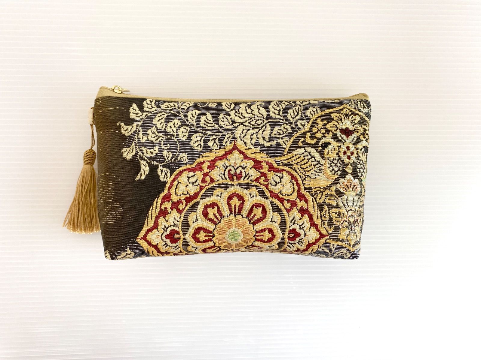 帯 リメイク ポーチ 帯リメイク✴︎ポーチ5個✴︎714 帯リメイクポーチ