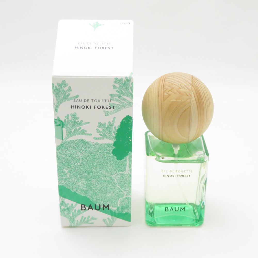 美品 BAUM バウム ヒノキ フォレスト オードトワレ5 香水 60ml