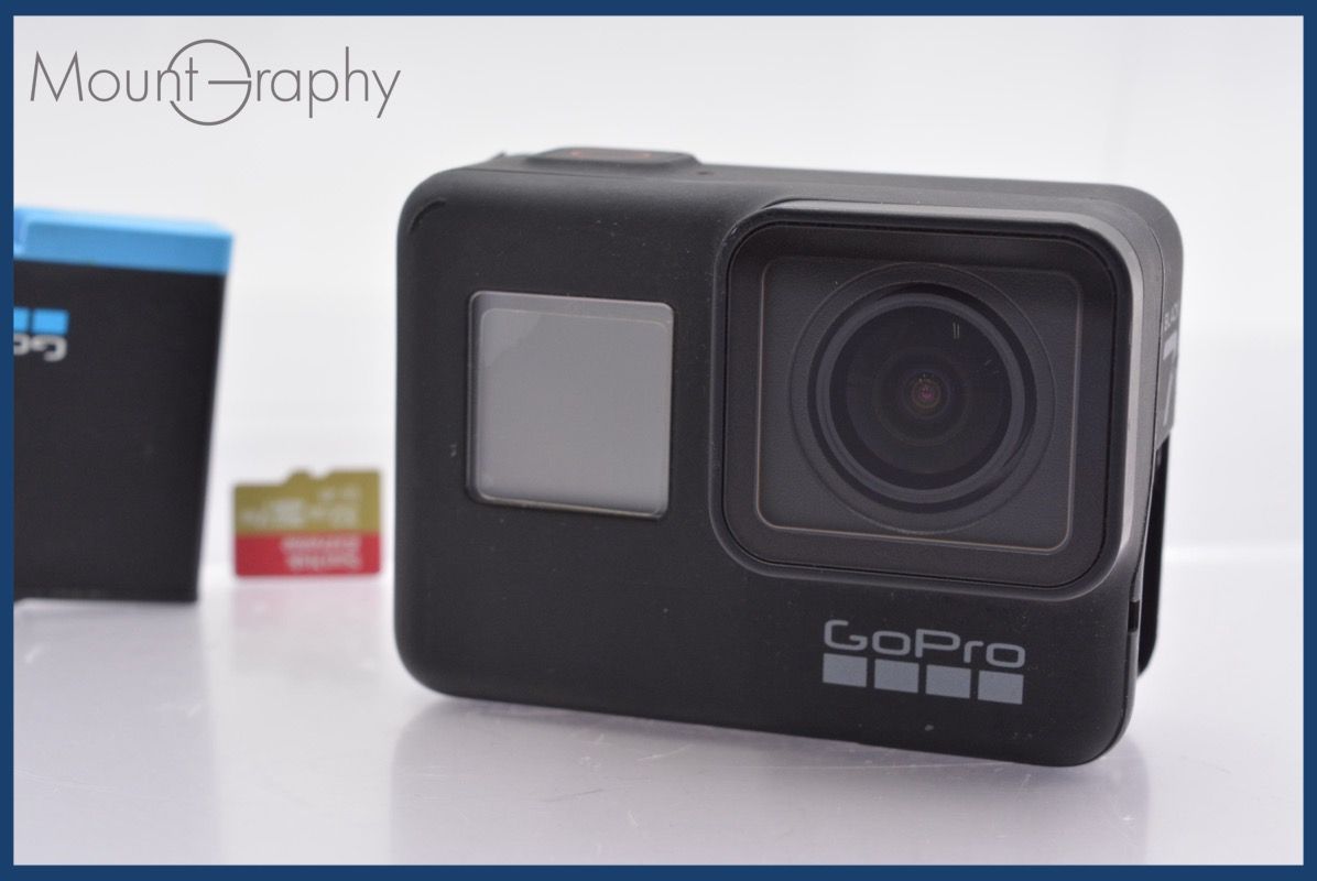 ☆極上美品☆ 人気 ゴープロ GOPRO HERO 7 BLACK メモリーカード ☆極上美品☆ 人気 ゴープロ GOPRO HERO 7 BLACK メモリーカード