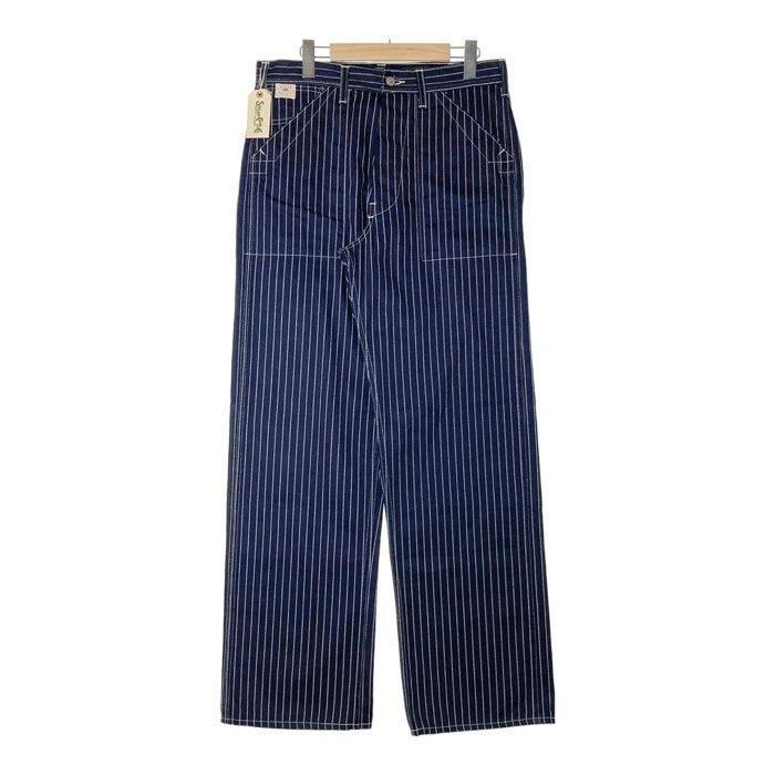 SUGARCANE シュガーケーン SC40786A ウォバッシュパンツ ストライプ ネイビー size32