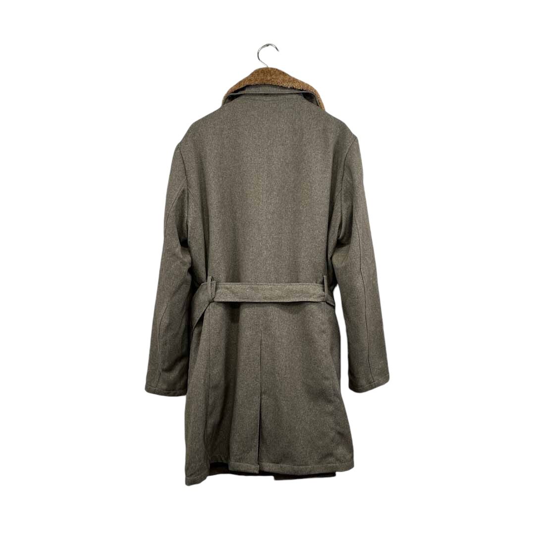 ZARA MAN◇チェスターコート ザラ 無地 グレー系 メンズ サイズ L 8