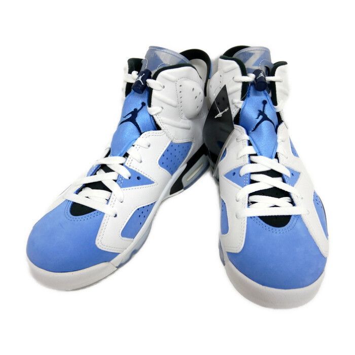 NIKE ナイキ 国内正規 AIR JORDAN 6 RETRO AJ6 エアジョーダン6 レトロ CT8529-410 UNC UNIVERSITY  BLUE WHITE ユニバーシティブルー 青 白 US8.5 26.5 - メルカリ