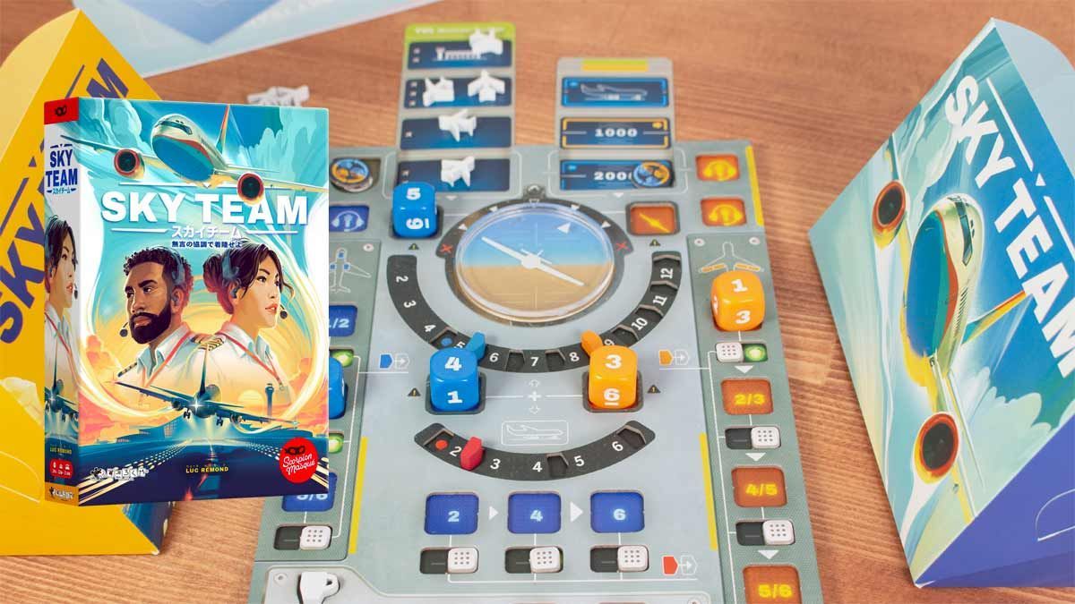 スカイチーム　ボードゲーム ボードゲーム スカイチーム Le Scorpion Masque 2人 12歳以上 20