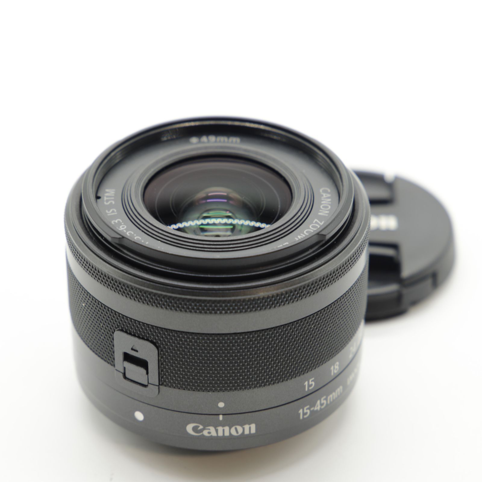 CANON Canon 標準ズームレンズ EF-M15-45mm F3.5-6.3IS STM グラファイト ミラーレス一眼対応 EF-M15-45ISSTM