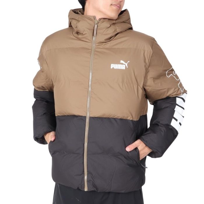 5営業日で発送 PUMA プーマ PUMA_POWER_フーデッドジャケ 678339 色 CHOCOLATE_CH サイズ M