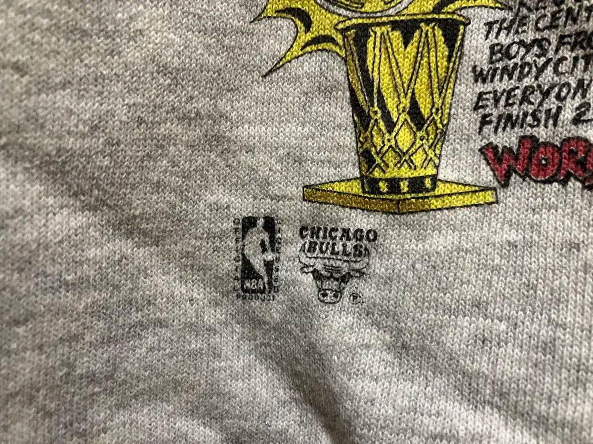 SALEM社製 Lサイズ 1991年シカゴブルズNBAチャンピオン記念Tシャツ