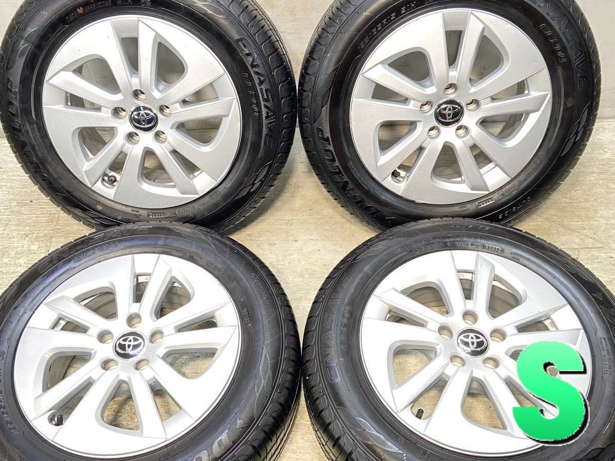 195/65R15  nダンロップ エナセーブ EC204 nトヨタ純正  n15x6.5 40 100-5穴 nタイヤ サマータイヤ ホイールセット 4本セットn s15250217068