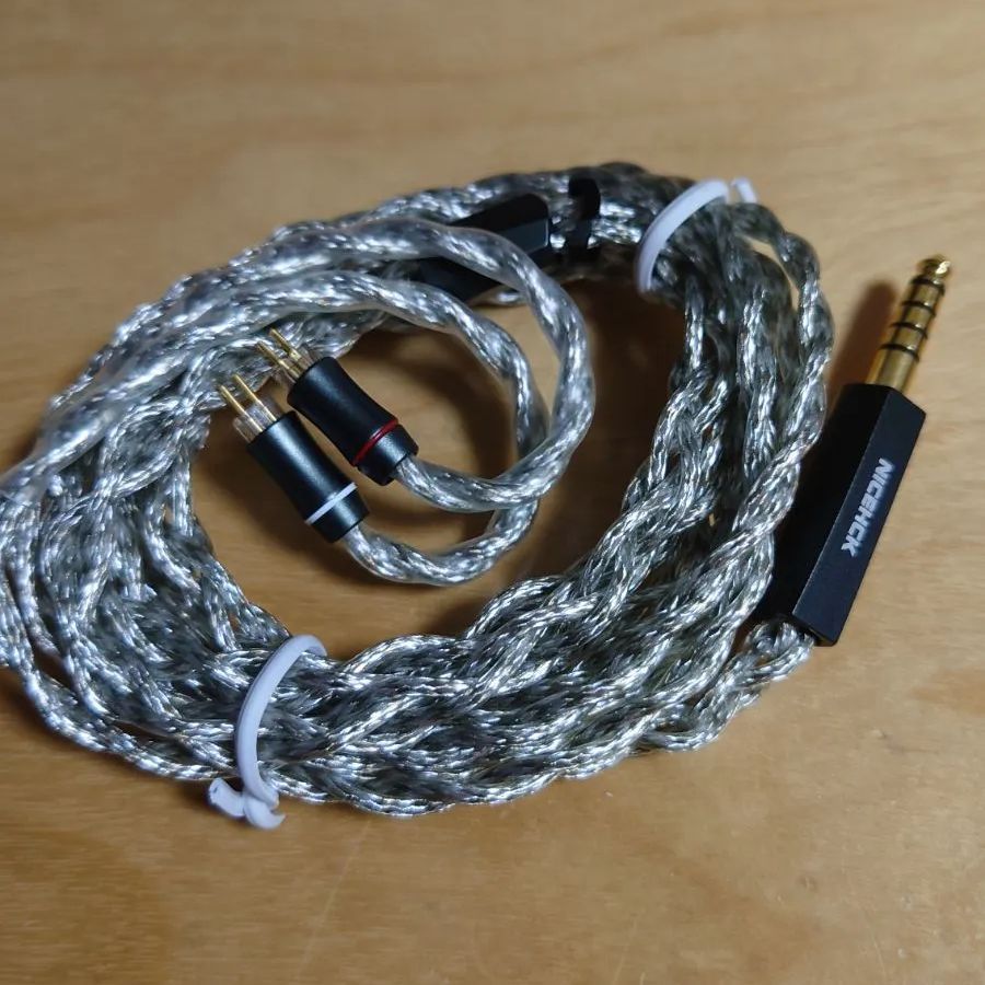 NICEHCK DragonScale2 龍鱗2 4.4mm 2pin NICEHCK Dual Dragon 2pin 4.4mmイヤホンケーブル NICEHCK