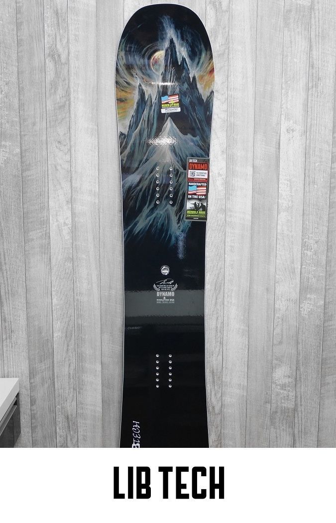 26 LIBTECH DYNAMO 162 保証付 スノーボード オールラウンド フリーラン フリーライド