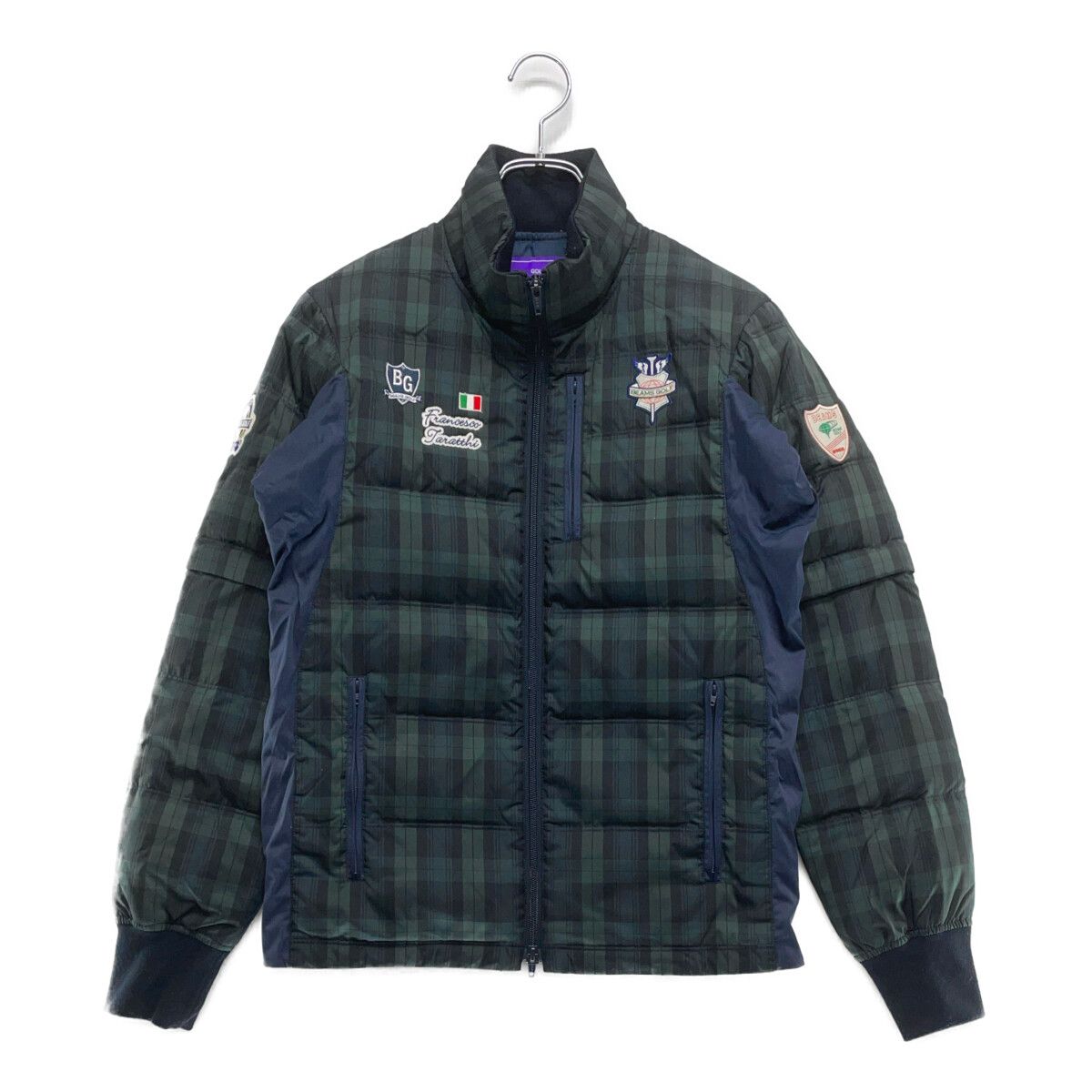 メンズ ビームスゴルフ お買い得品 BEAMSGOLF ダウンジャケット S 濃紺