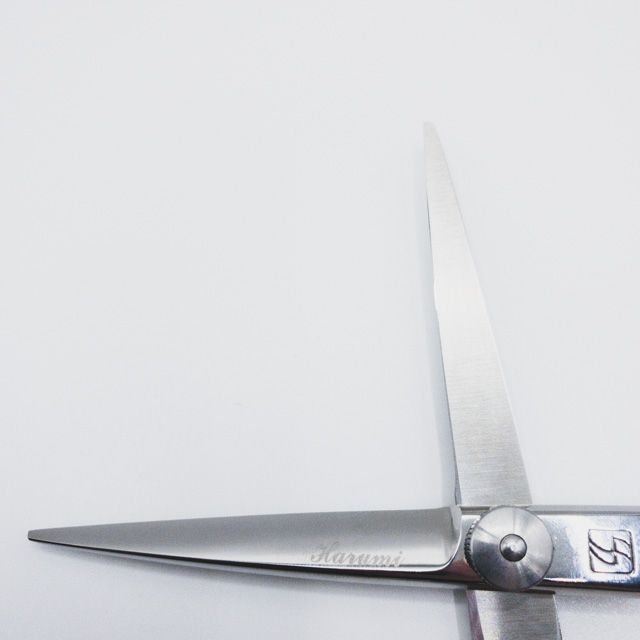 美品【サクシードSUCCEED】CAMELキャメル5.5シザー オフセット理容