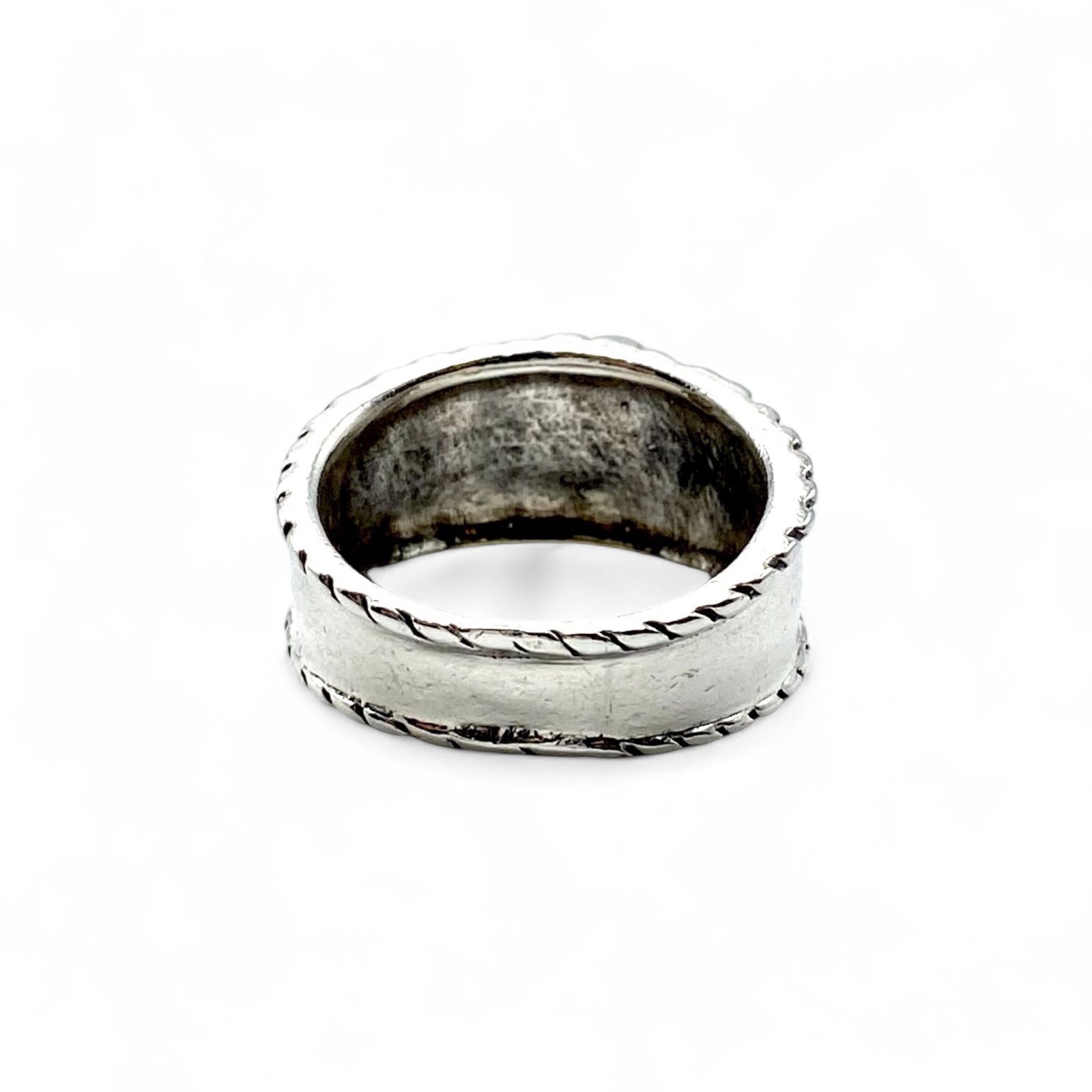 唯一無二】桜 Silver 925 刻印 90s Vintage Design Ring