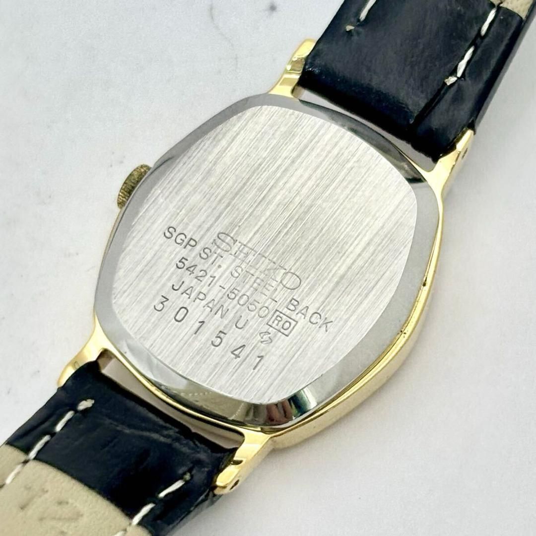 新品電池】SEIKO セイコー レディース 腕時計 ゴールド 新品ベルト