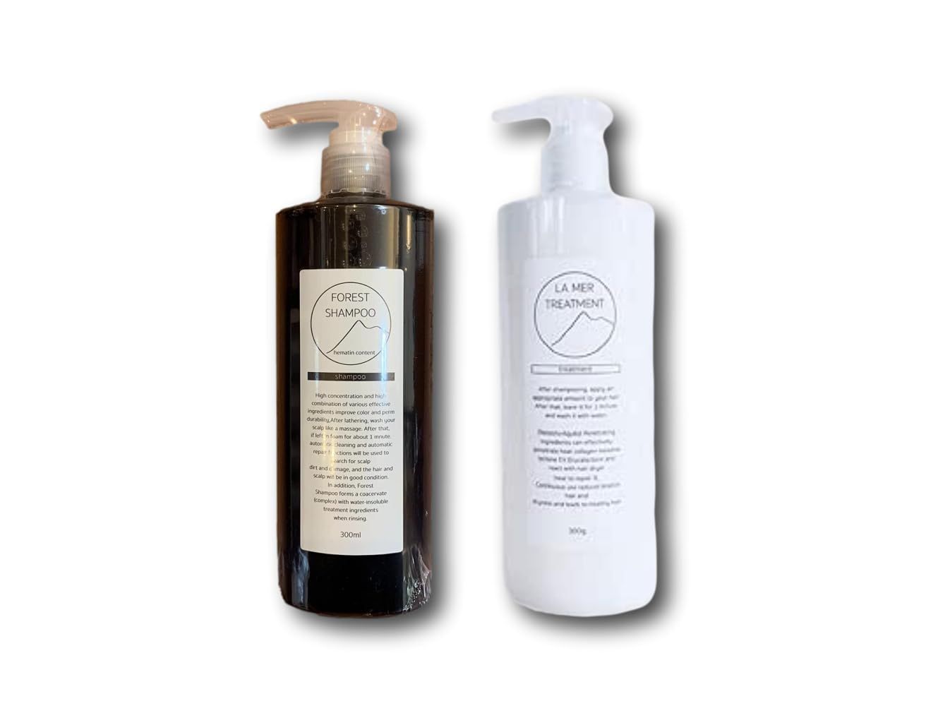 【数量限定】【セット】ダメージ毛専用 フォレスト シャンプー 300ml ＆ ラメールトリートメント 300ml