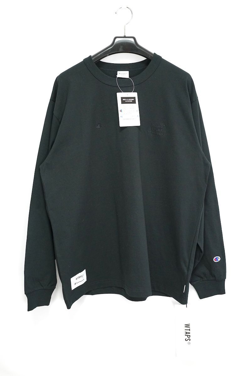 Wtaps Champion Academy LS Black ダブルタップス チャンピオン アカデミー ロングスリーブ Tシャツ  222HBCHD-CSM02S ブラック Mサイズ 新品未使用 - メルカリ