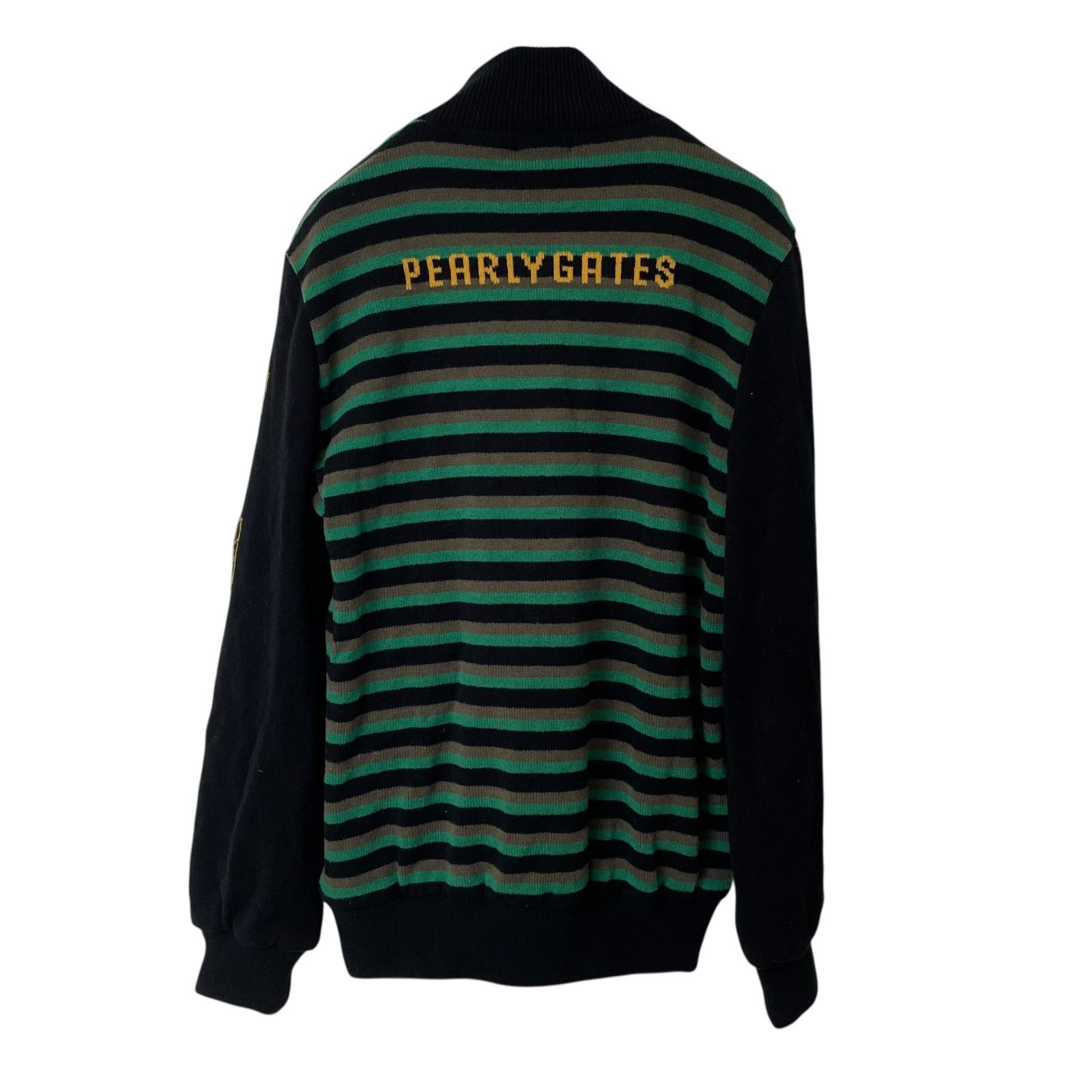 Z1538【美品】PEARLY GATES パーリーゲイツ アーガイル柄 ニット