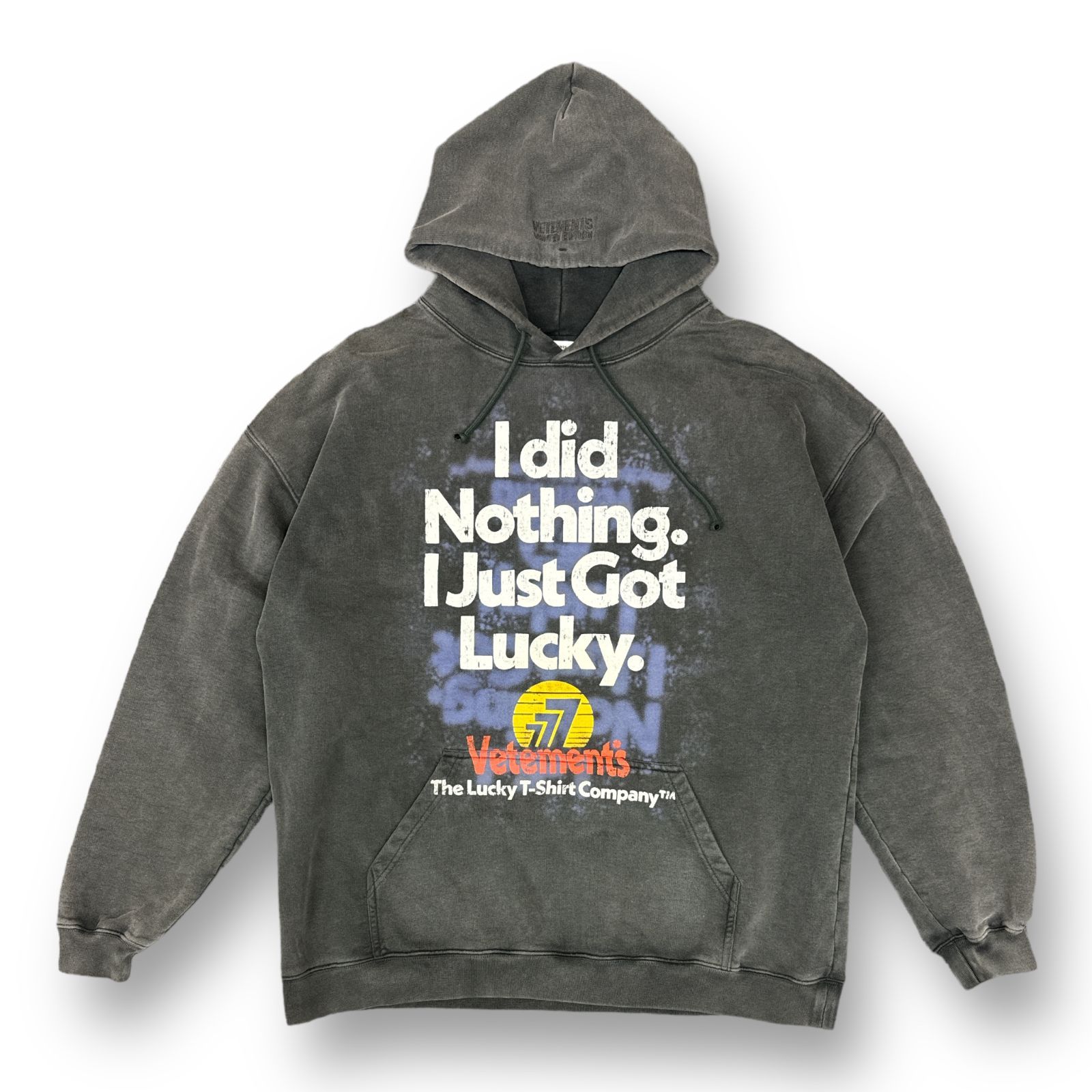 VETEMENTS 22AW I Got Lucky Hoodie UA53HD445B アイガットラッキー 