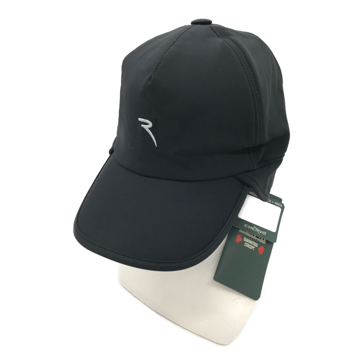 coco 未使用品 シェルボ CHERVO キャップ XL ネイビー 紺 2WAY 内側フリース 未使用品 シェルボ CHERVO キャップ XL ネイビー 紺 2WAY 内側