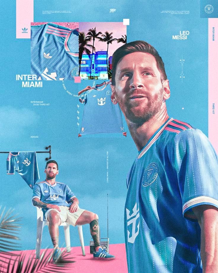 2025 インテルマイアミ　アウェイキット　メッシ インテル・マイアミCF 25/26 メッシ アウェイユニフォーム