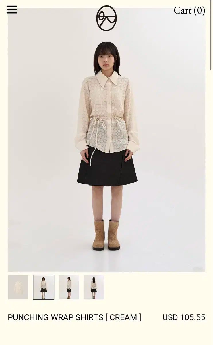 オーロ Ouro PUNCHING WRAP SHIRTS