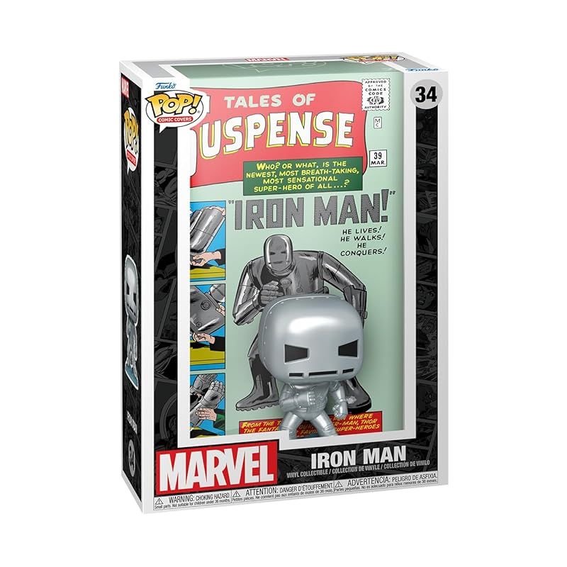 マーベル アイアンマン フィギュア Funko Comic Cover Marvel 2023 テイル オブ サスペンス #39 ファンコ