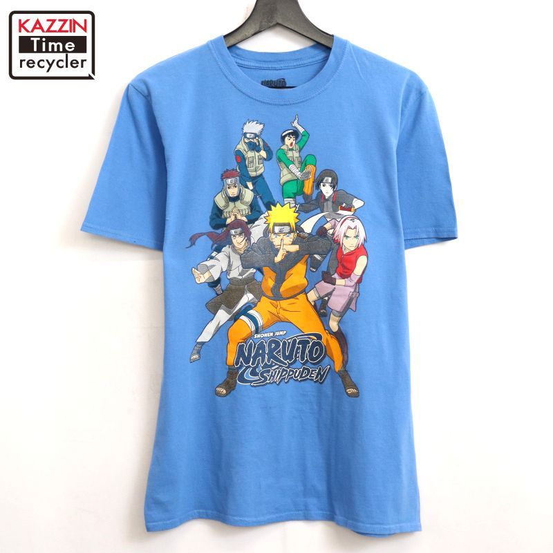 00s NARUTO SHIPPUDEN ナルト疾風伝　アニメT 古着 00年代 NARUTO SHIPPUDEN ナルト疾風伝 キャラクター