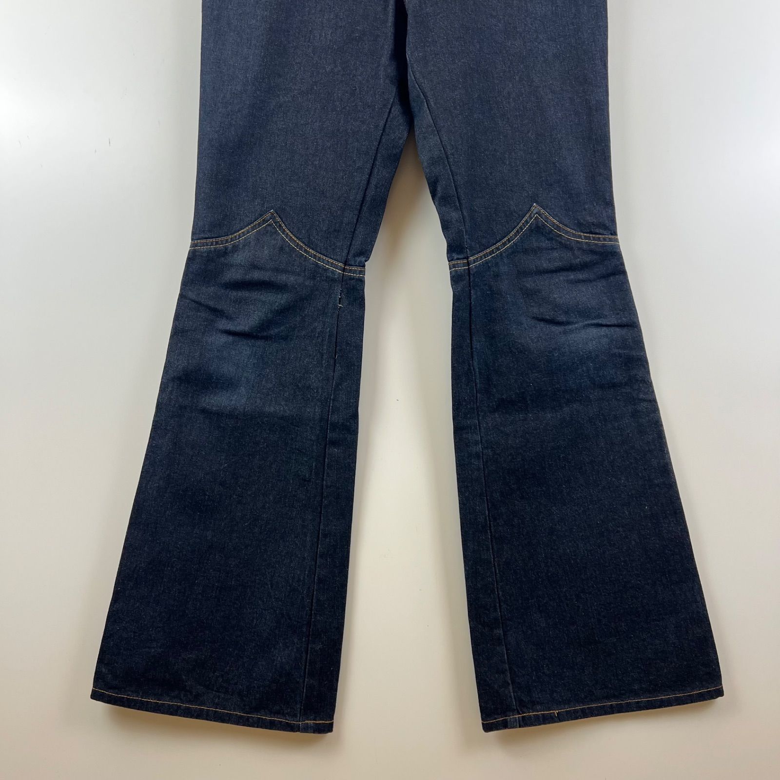 CUSTOM CULTURE y2k flare denim pants 44 132-1302 カスタム 