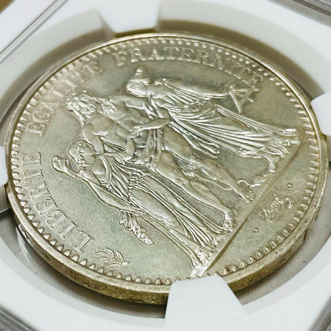 美麗品 ヘラクレス フランス 10フラン 銀貨 1969 NGC MS63 - メルカリ