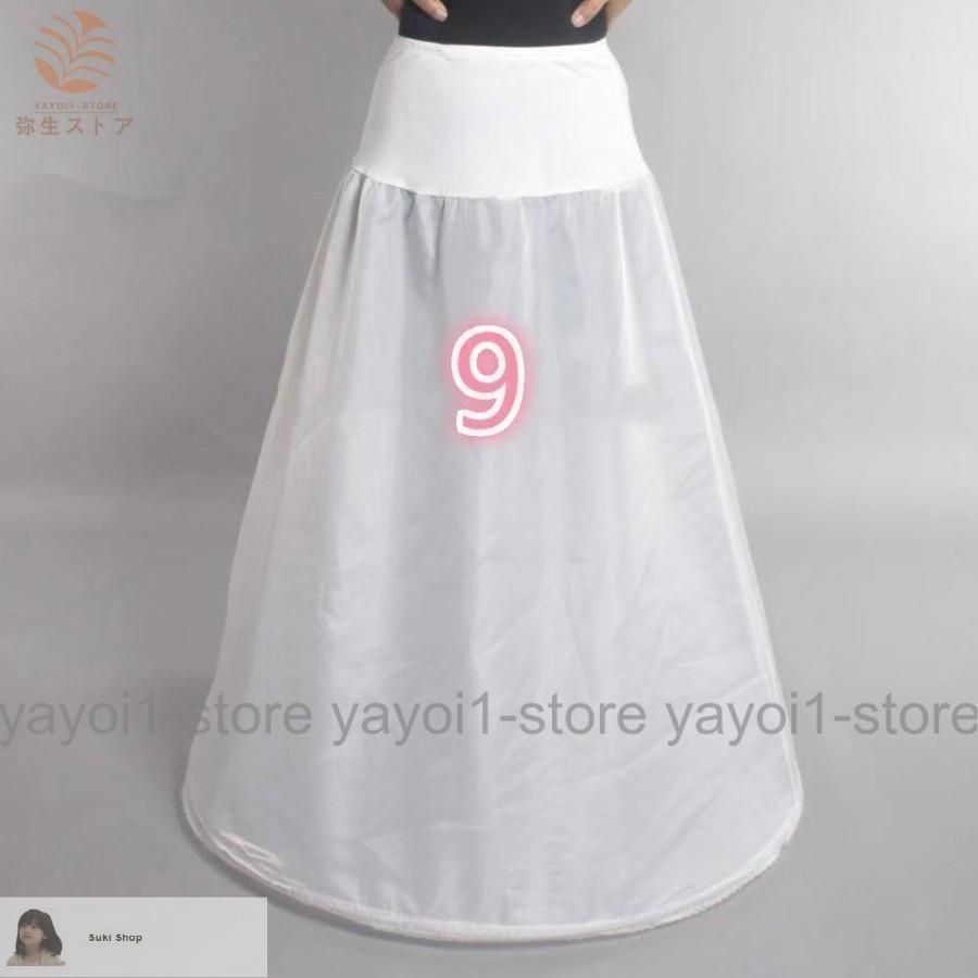 大幅値下げ中!!新品、未使用!!AIMERウエディングドレス、パニエ付き!! ドレスパニエ（大）(FREE ホワイト): AIMER | エメ｜ミマツ