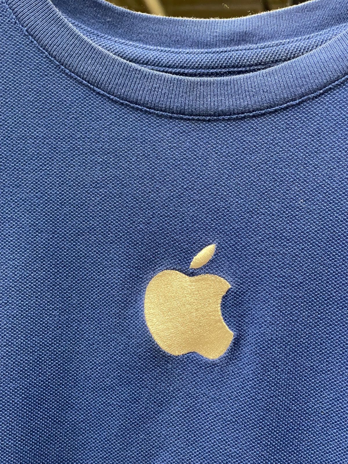 Apple - 【kyuroy@メルカリ本業 】 Apple / 企業Tシャツ 】 アップル 鹿子 ブルー 青 M - メルカリ
