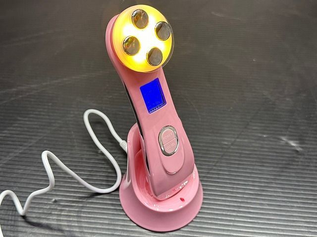 美顔器 EMSエレクトロポレーション イオン導入 引き締め シワ改善 リ