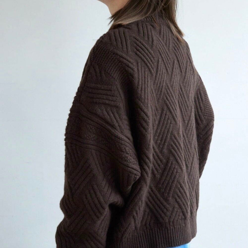 YASHIKI ヤシキ 21AW Ochiba Knit オーバーサイズニット YSK-21AW-KN11 